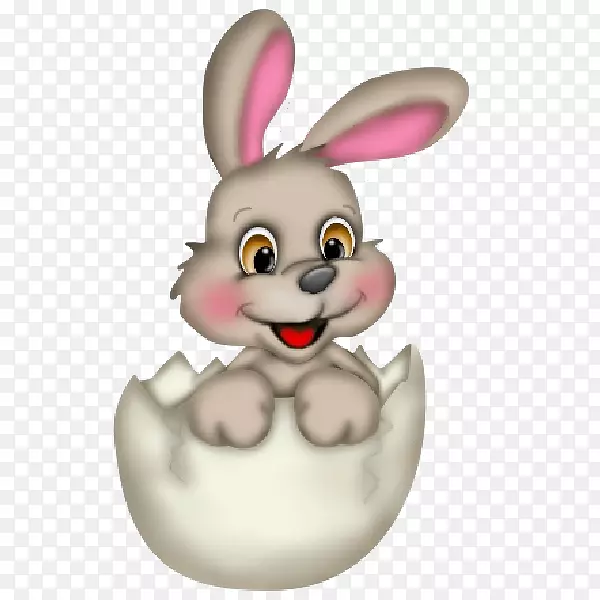 复活节兔子有趣兔子可爱-兔子