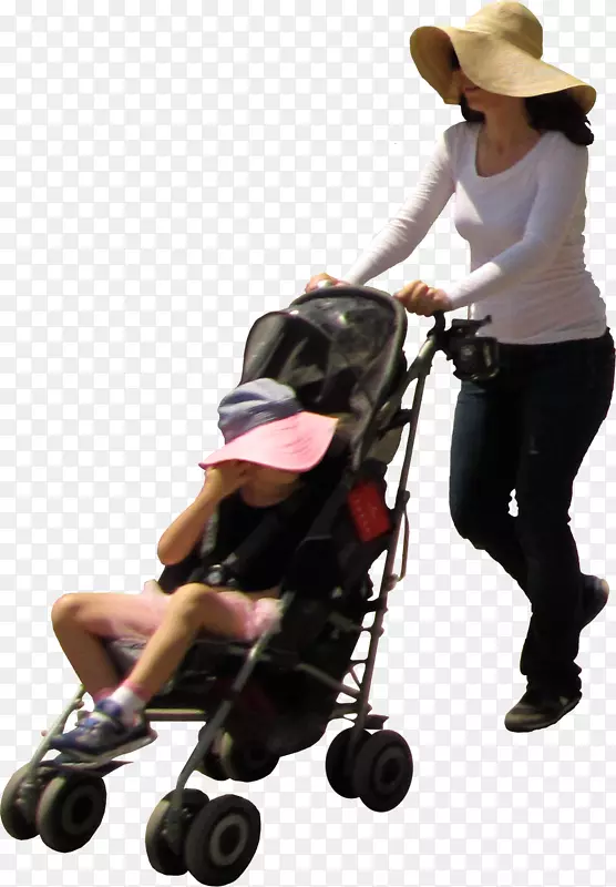 婴儿车-母亲