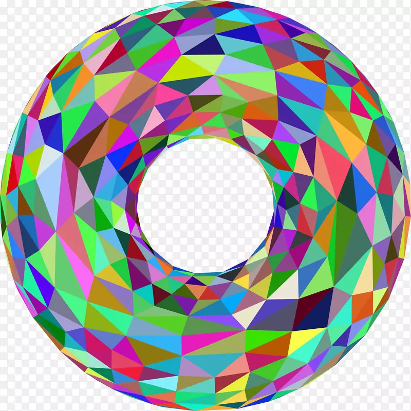 圆环夹艺术.几何