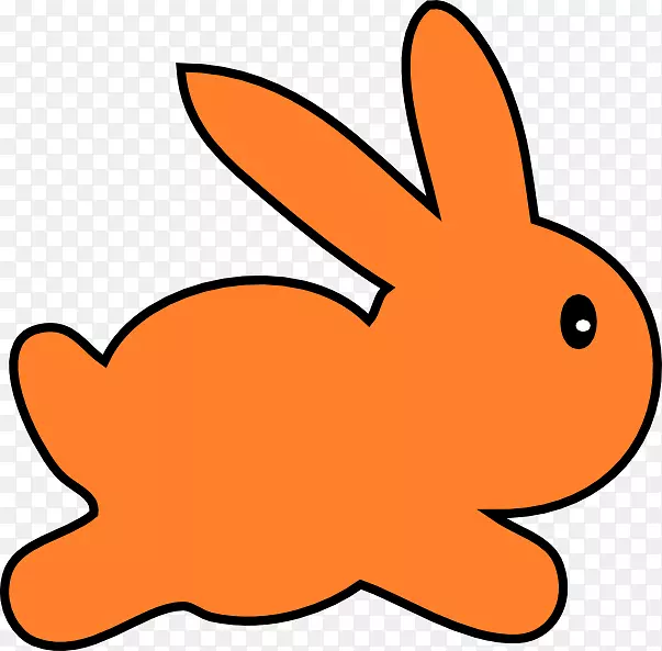 复活节兔子荷兰兔夹艺术兔