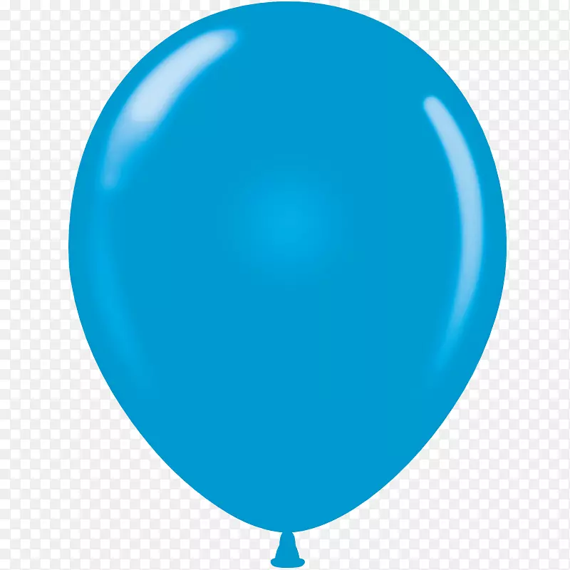 气球提尔派对皇家蓝色白色气球