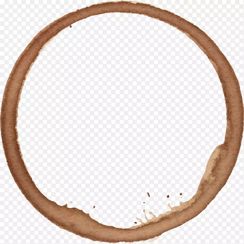 咖啡环效应剪辑艺术环