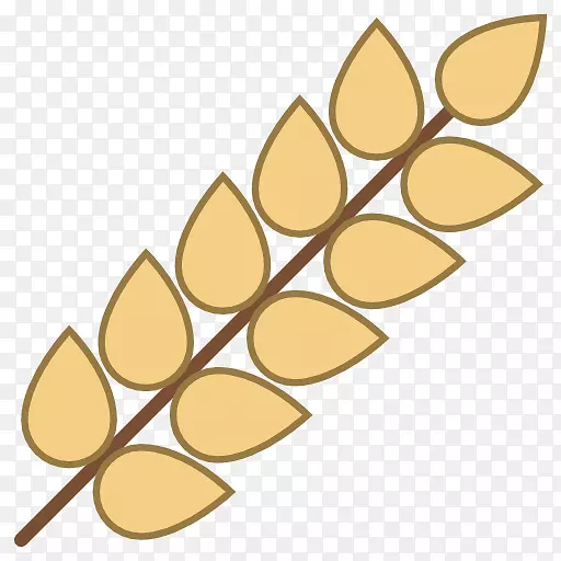 小麦粥电脑图标谷类食品-小麦