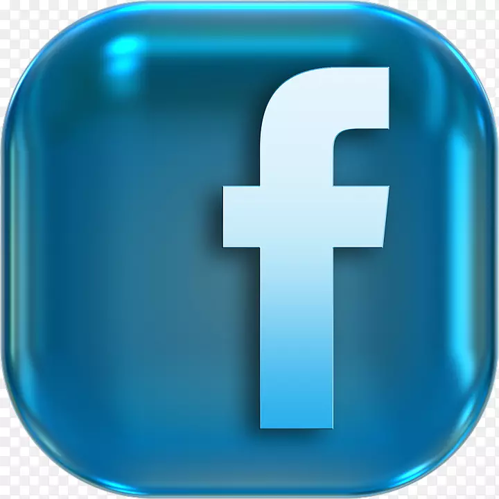 facebook社交媒体博客电脑图标剪贴画3D