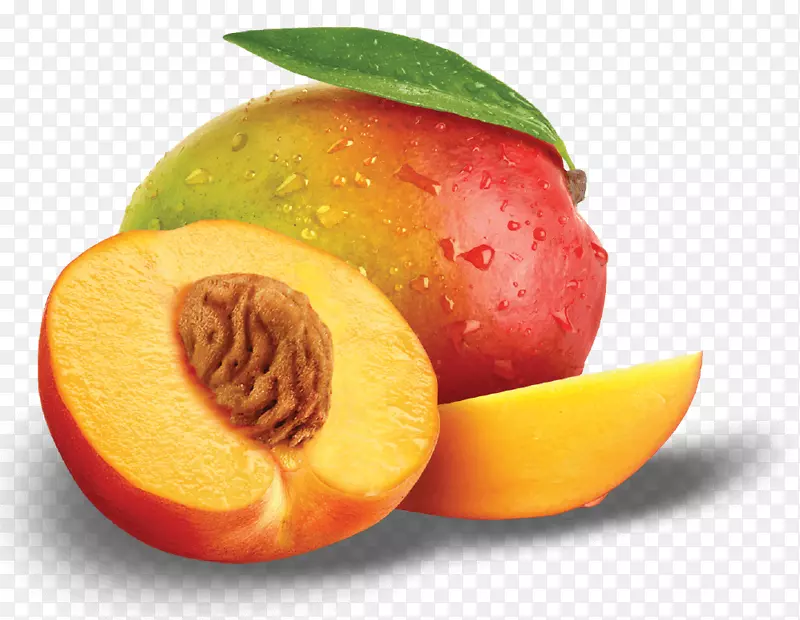 果汁椰子水桃子食物芒果桃子
