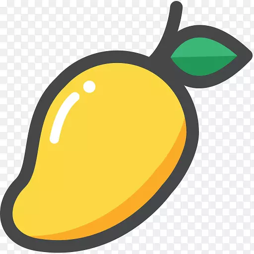 素食美食芒果电脑图标剪辑艺术芒果
