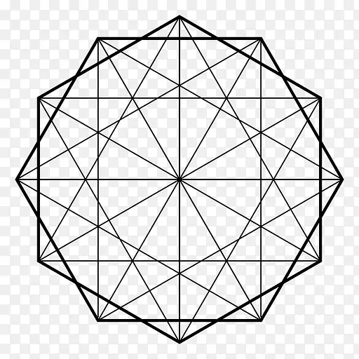 神圣几何圆画等边三角形.几何