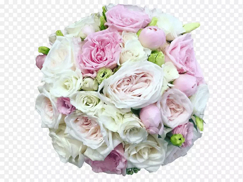 美丽的一天新娘秀花束花园玫瑰-婚礼花