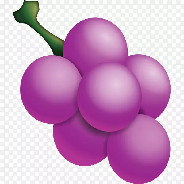 普通葡萄藤表情必须贴在葡萄上