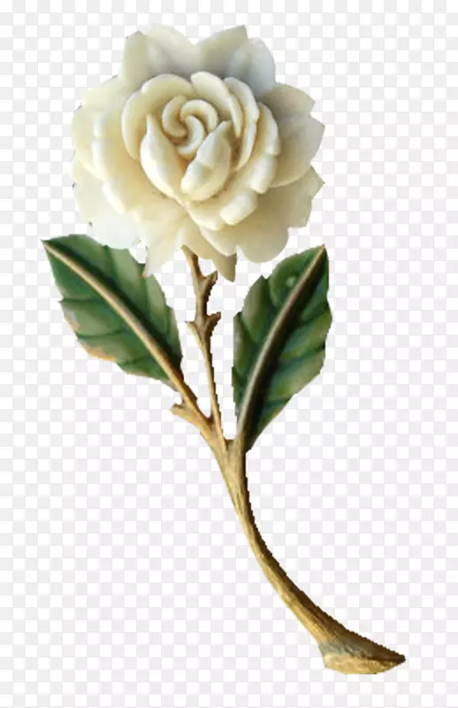 纸质数码剪贴簿铅笔博客-白色玫瑰