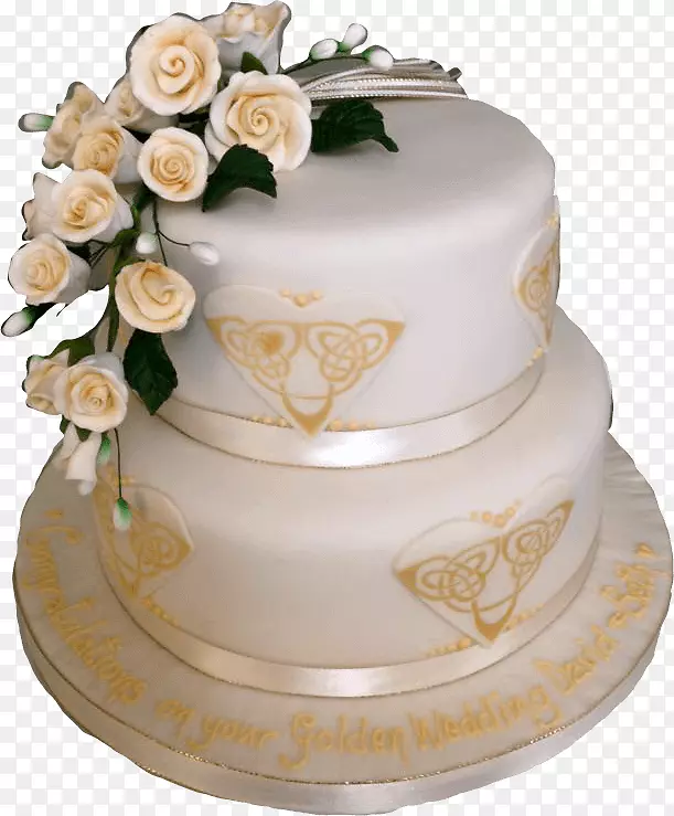 结婚蛋糕糖霜和糖霜生日蛋糕托-周年纪念