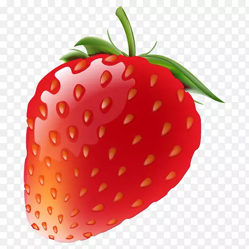 草莓电脑图标水果草莓