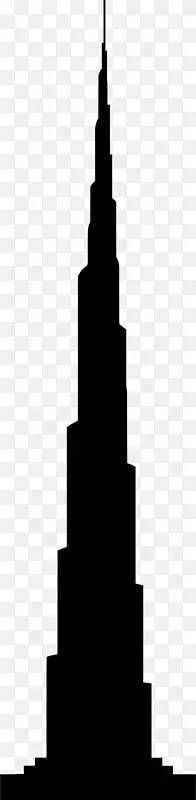 哈利法塔(Burj Khalifa Burj al Arab剪影塔图)-哈利法塔(Burj Khalifa)