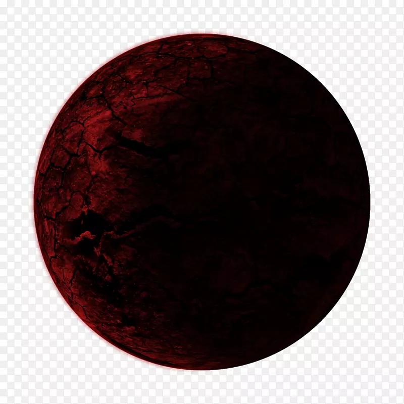 棕褐色圆圈-行星