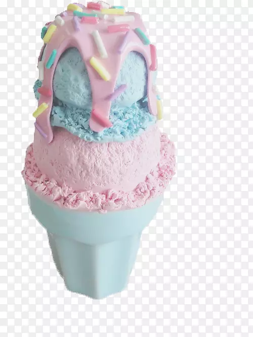 冰淇淋圆锥形雪糕冰淇淋蛋糕-冰淇淋