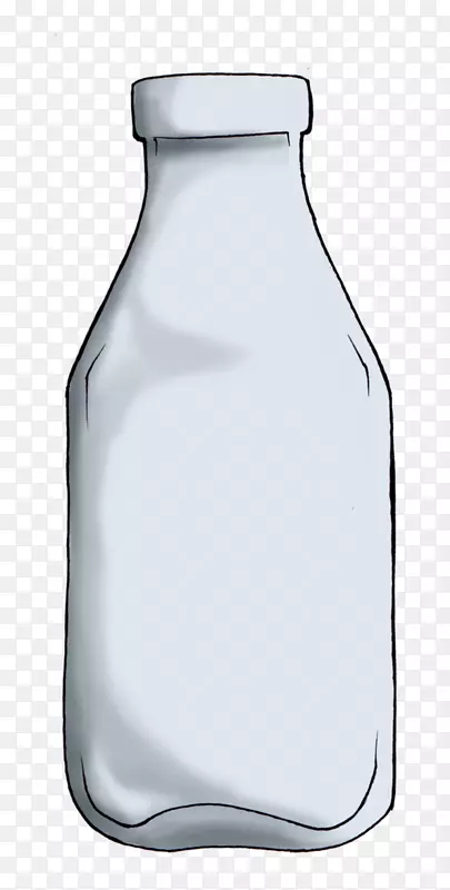 牛奶瓶卡通-牛奶