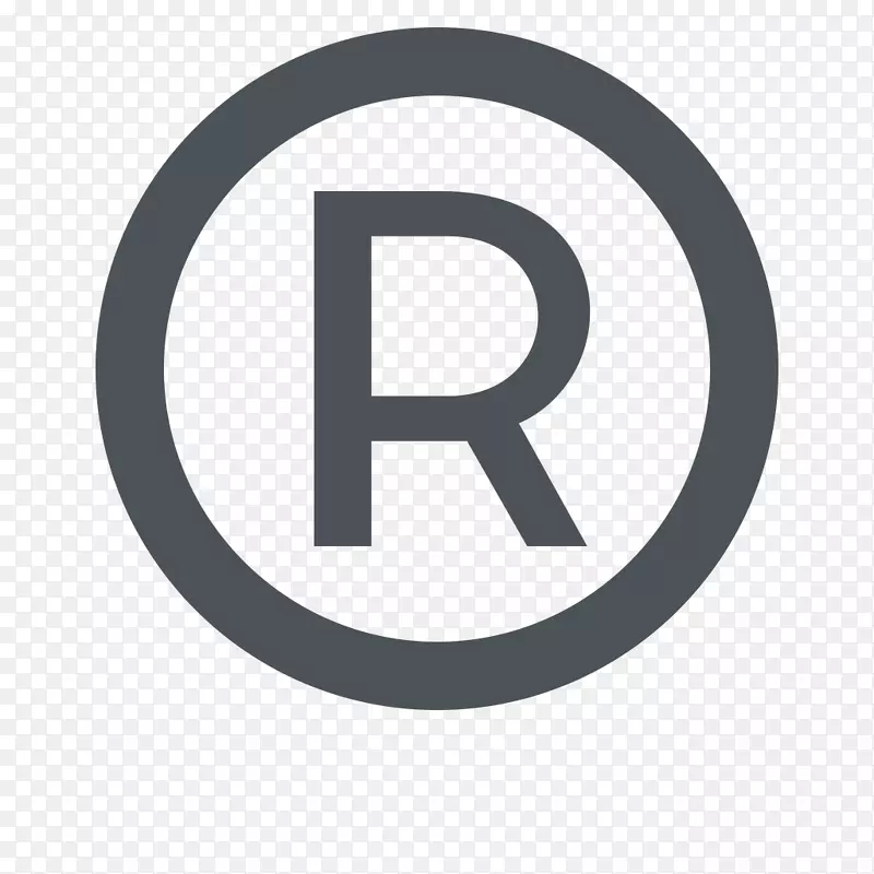 表情符号注册商标符号-r