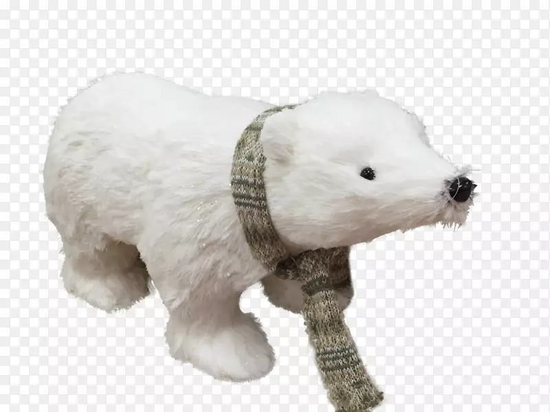 北极熊毛绒玩具和可爱玩具-北极熊