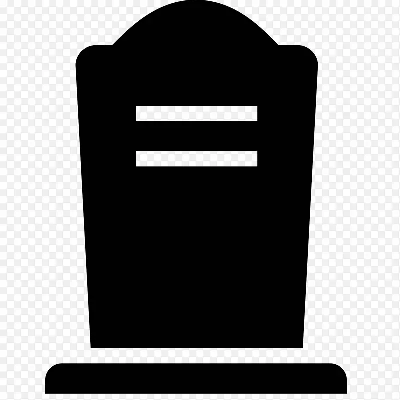 电脑图标坟场墓碑殡仪馆-坟场