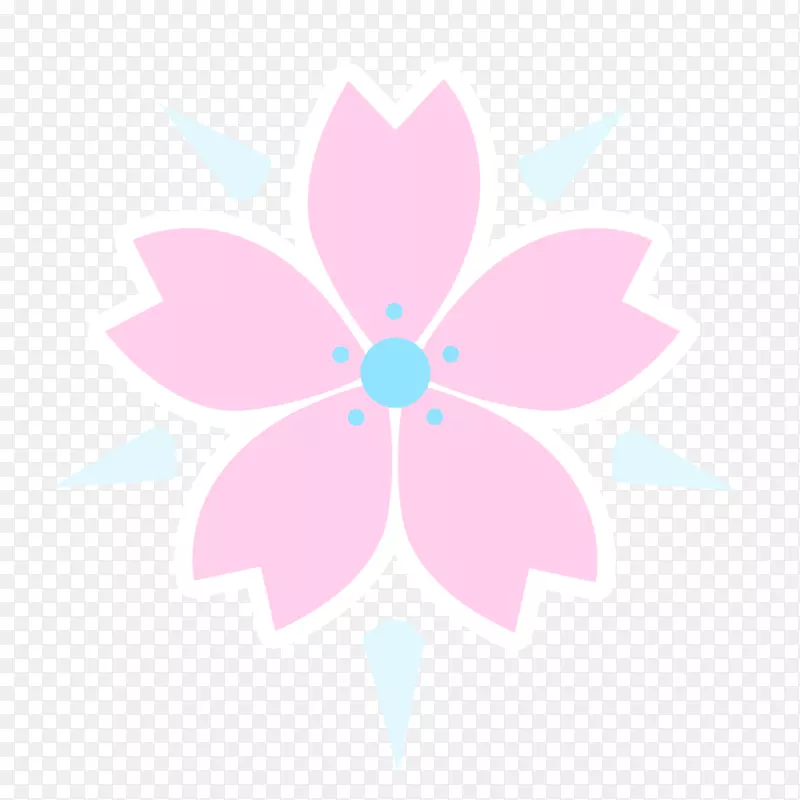 花卉设计花瓣图案-樱花
