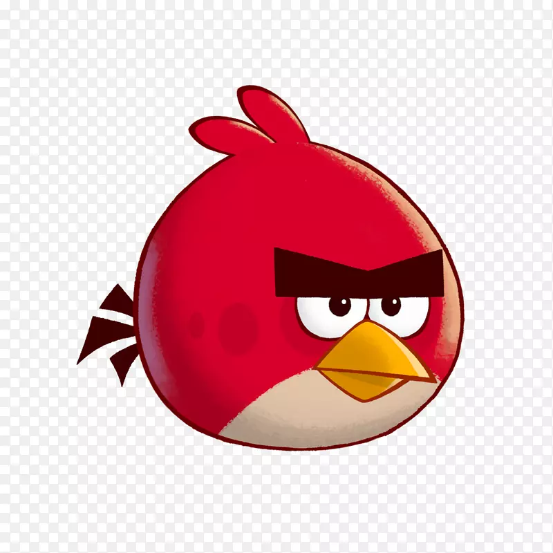 愤怒的小鸟斯特拉猪的红色剪贴画-愤怒