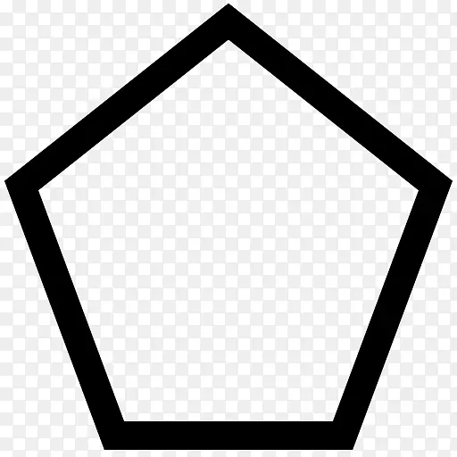 五角几何形状多边形三角形