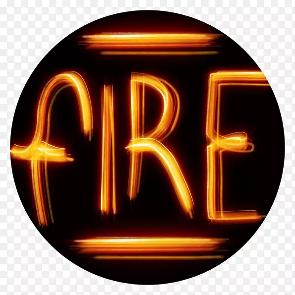 商标标志字体-火焰字母