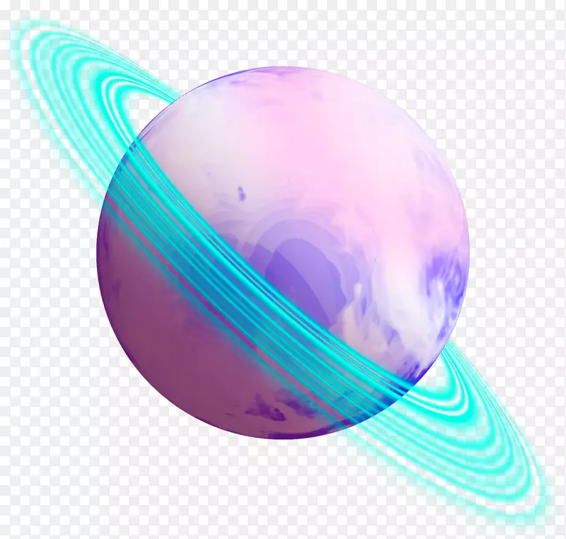 土星行星环空间环系统-Aquarela