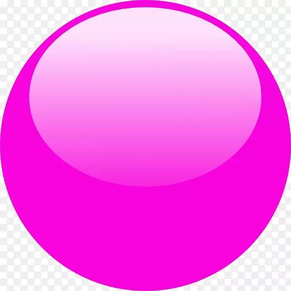洋红紫色按钮电脑图标-气泡