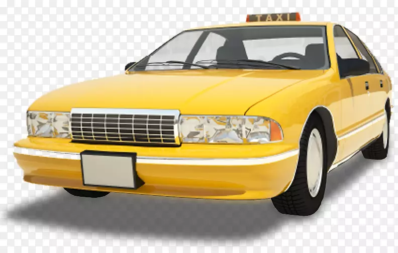 出租车约翰韦恩机场草地机场黄色出租车摄影-出租车