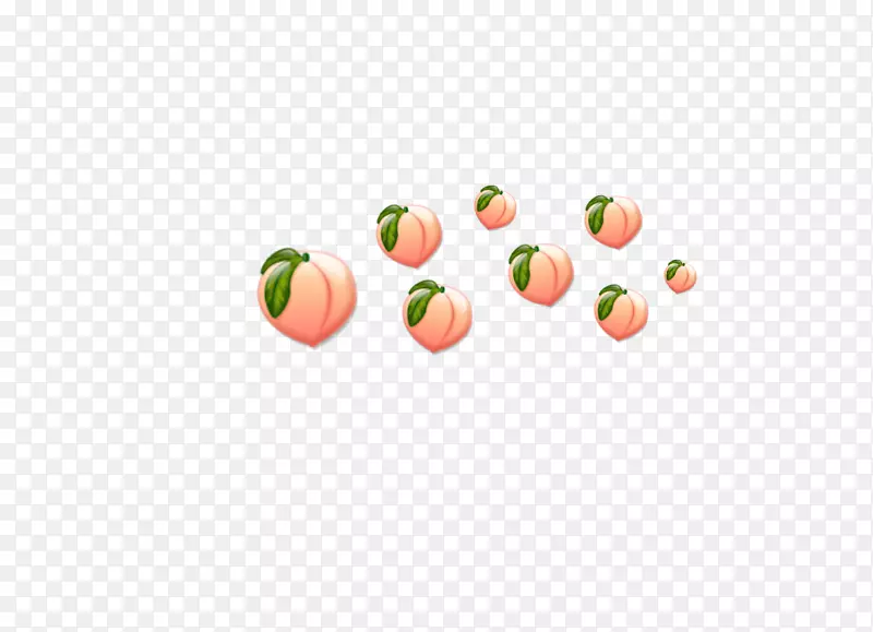 桃花摄影水果-可爱