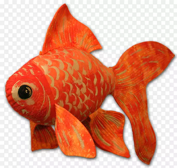 金鱼骨鱼软雕塑金鱼