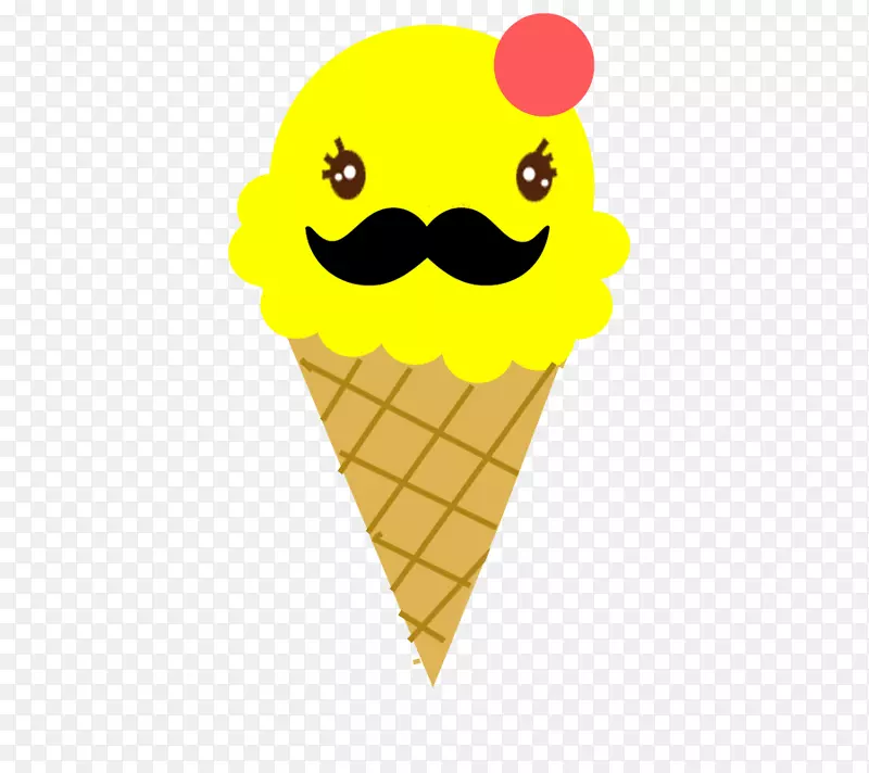 冰淇淋锥夹艺术-可爱