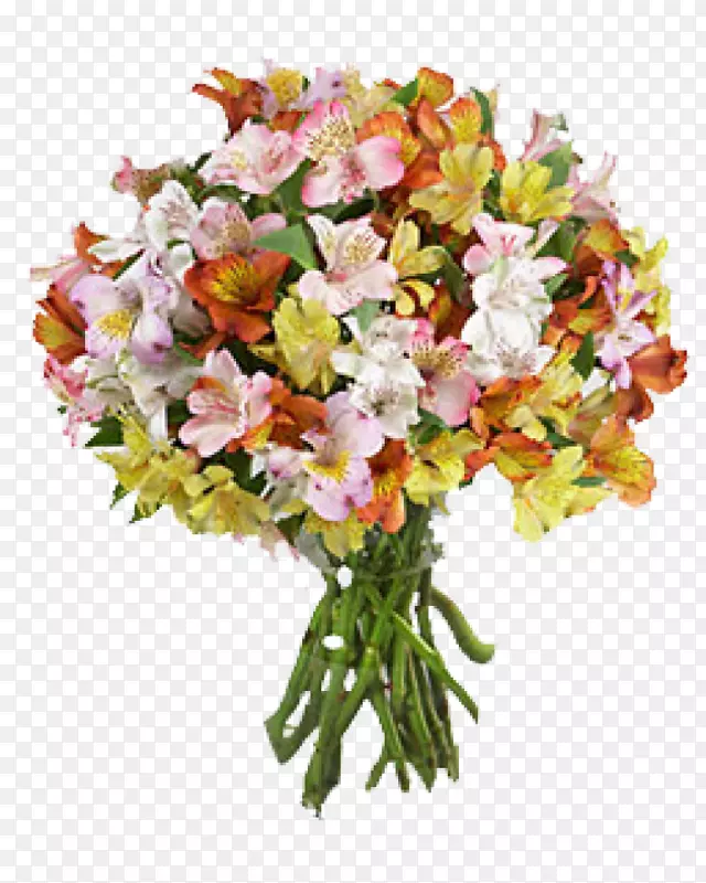 印加花卉花园的百合花-一束鲜花