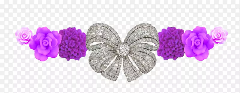 紫钻石花冠
