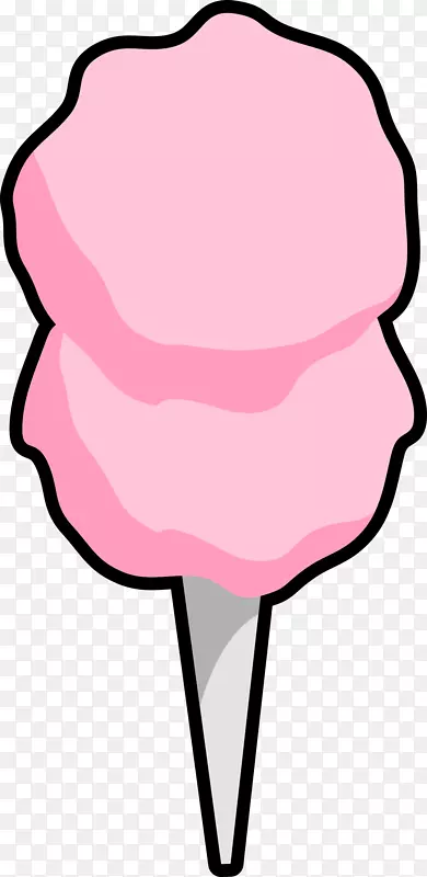 棉花糖冰淇淋蛋糕夹艺术糖果