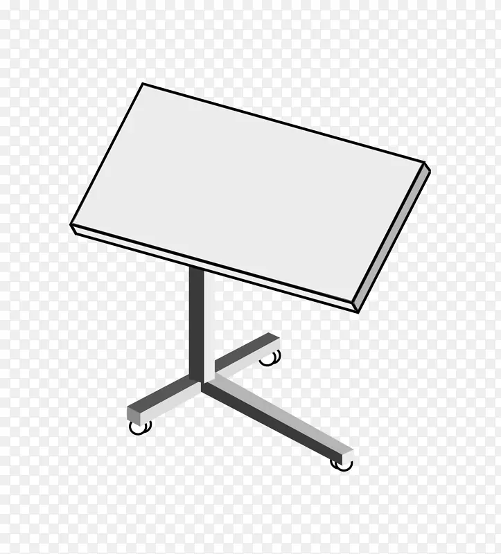 膝上型台式桌夹子艺术-书桌