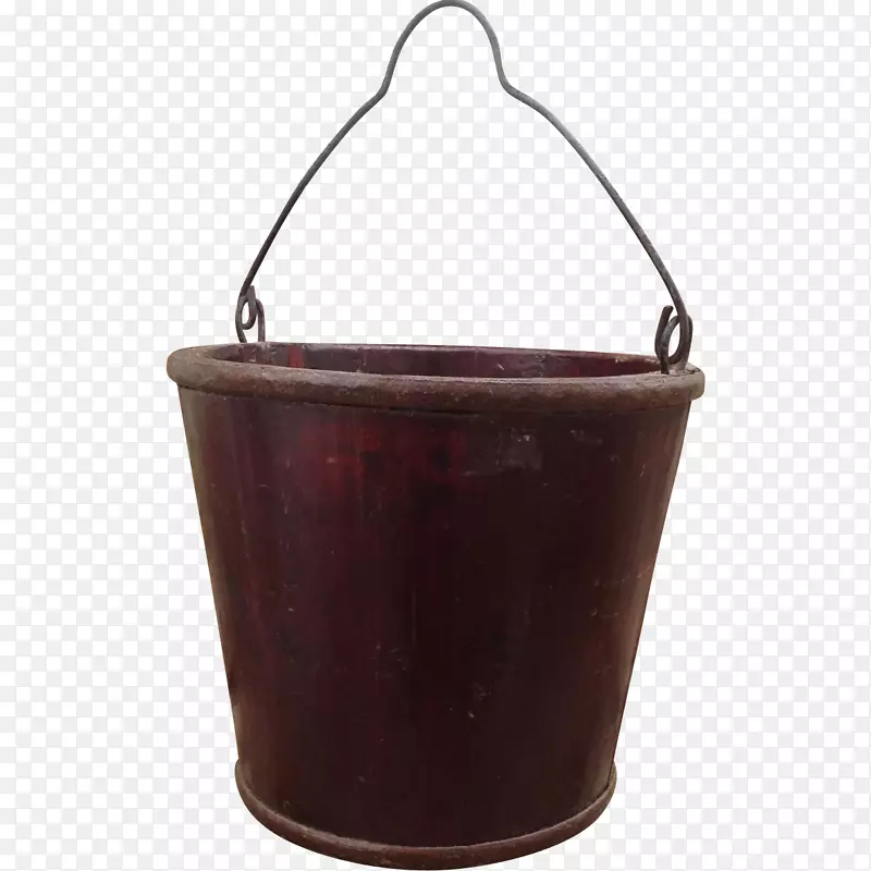 木桶古董木柄水井桶