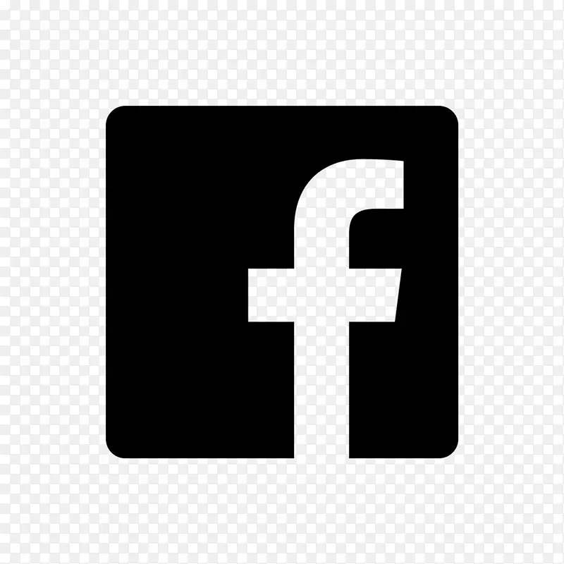 facebook电脑图标如按钮剪贴画黑白相间