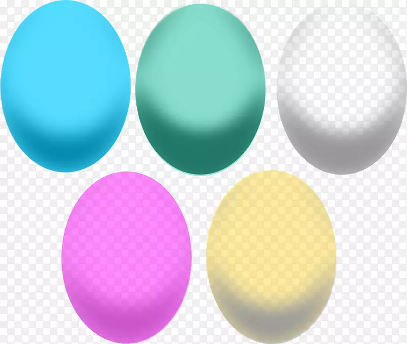 复活节彩蛋剪贴画-彩蛋