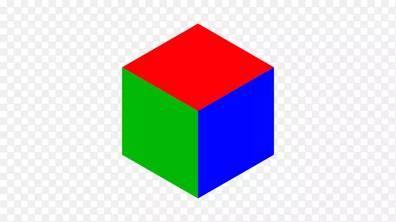 图warp3d三维空间标志几何-立方体