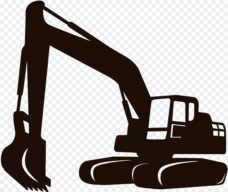 重型机械挖掘机建筑工程反铲施工