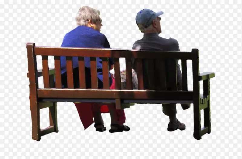 长凳桌坐公园长椅