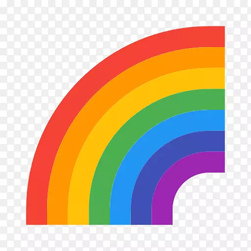 计算机图标彩虹