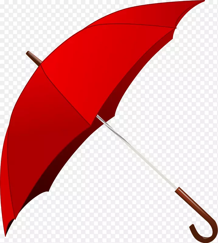 雨伞红色电脑图标剪贴画伞