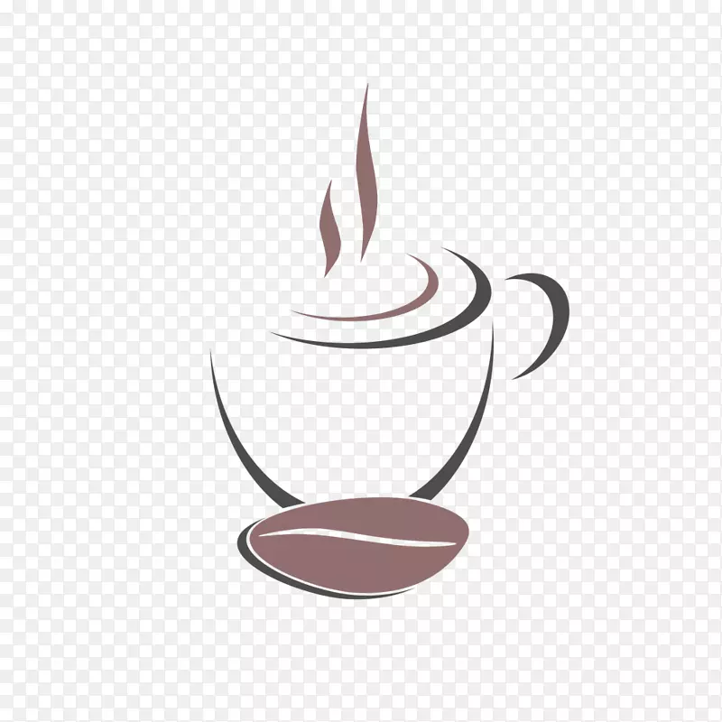 咖啡杯咖啡厅标志-咖啡厅