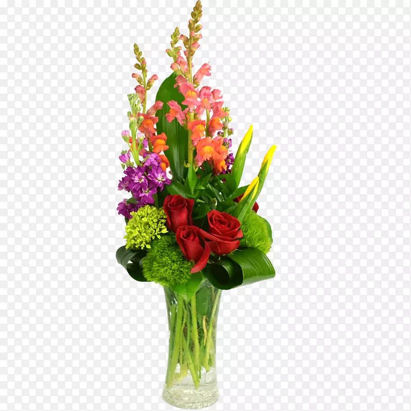 花和礼物哈林根切花花卉-花瓶