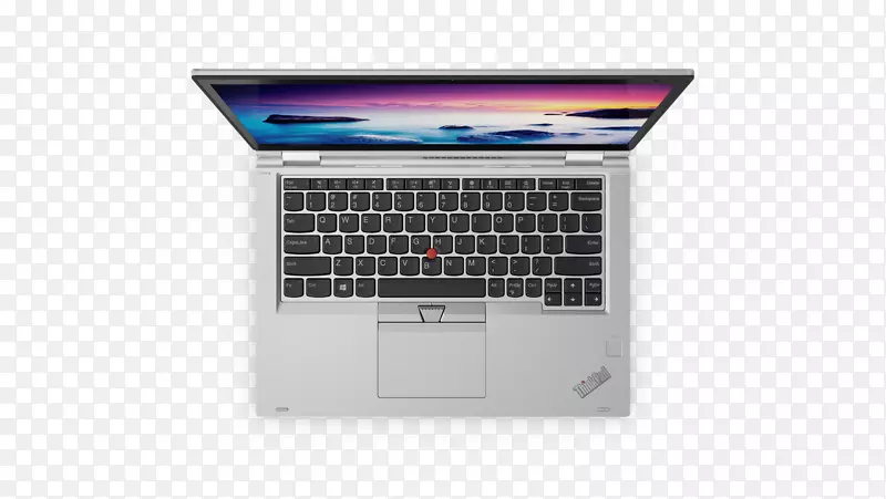笔记本电脑ThinkPad瑜伽联想ThinkPad英特尔核心i7-银色框架