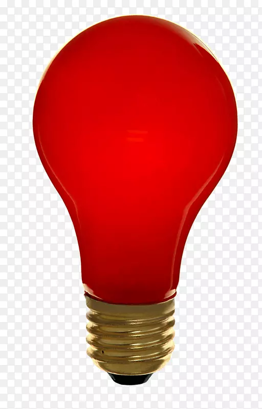 白炽灯泡照明爱迪生螺丝灯红灯