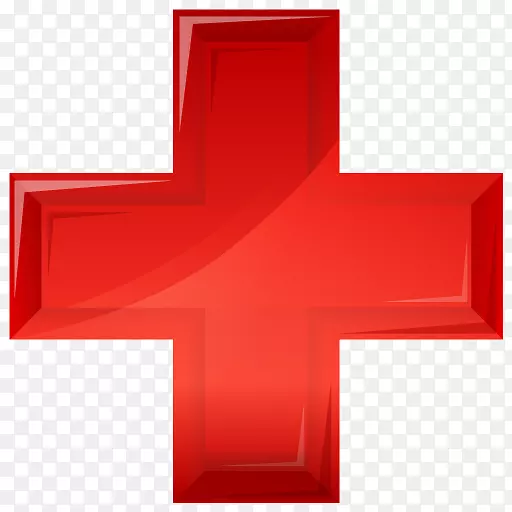 计算机图标-红十字符号-红十字